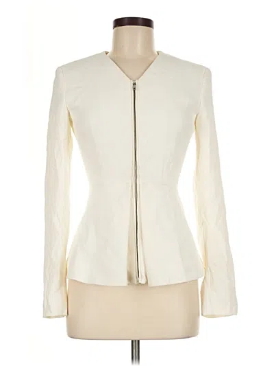 Pre-owned Sportmax Jacket In Ivory