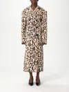 Sportmax Coat In Brown