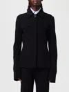 Sportmax Wells Viscose Blend Crepe Jacket In Blue