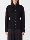 Sportmax Spxarena Tailored Virgin Wool Jacket With Sculpted Silhouette In Multi