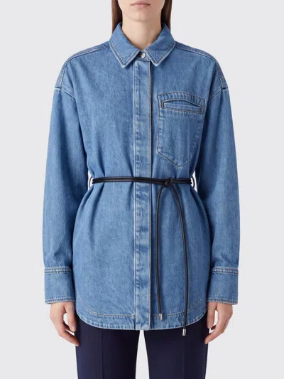 Sportmax Jacket Woman Color Blue