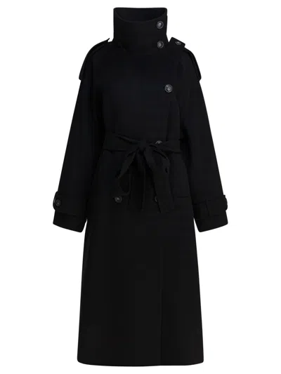 SPORTMAX SPORTMAX VIRGIN WOOL LONG COAT