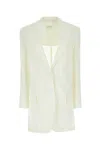 Sportmax White Cotton Blend Edmea Blazer