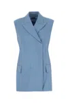 Sportmax Jackets And Vests In Blue
