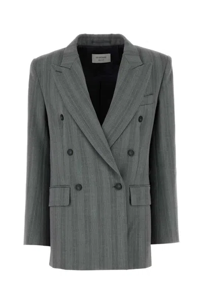 Sportmax Jackets And Vests In Stripped