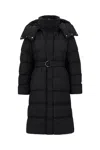 Sportmax Black Polyester Down Jacket In Black