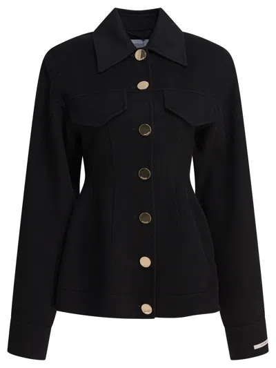 SPORTMAX JACKETS BLACK