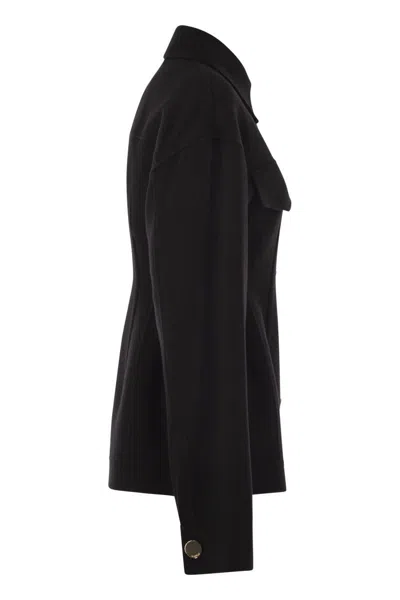 Sportmax Jackets In Black