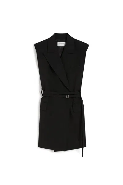 Sportmax Jackets In Black