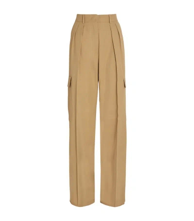 Sportmax Jacopo Cargo Trousers In Beige