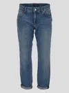Sportmax Belt Loop Jeans In Blue