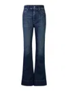 Sportmax Robinia Denim Mid Waist Flared Jeans In Lavado Oscuro