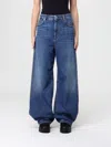 Sportmax Jeans  Woman Color Blue In Blue