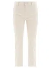 Sportmax Nilly Mini Flare Jeans In White