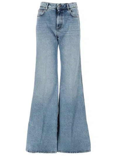 Sportmax Jeans "zero" In Blue