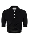 Sportmax Black Shaker Top In Black