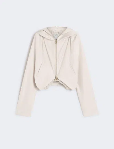Sportmax Kibbutz Mini Jacket For Women - Fw25 In White