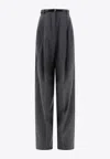 Sportmax Kiens Oversized Pants In Gray