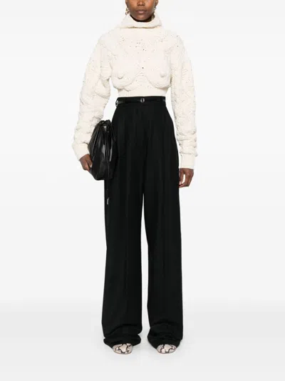Sportmax Kiens Trousers In Black