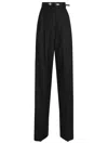 Sportmax Leone Pences Cotton Trousers Clothing In Black