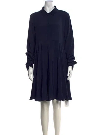 Pre-owned Sportmax Knee-length Dress In Black