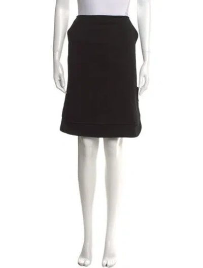 Pre-owned Sportmax Knee-length Skirt In Black