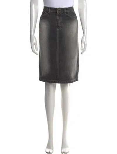 Pre-owned Sportmax Knee-length Skirt In Black