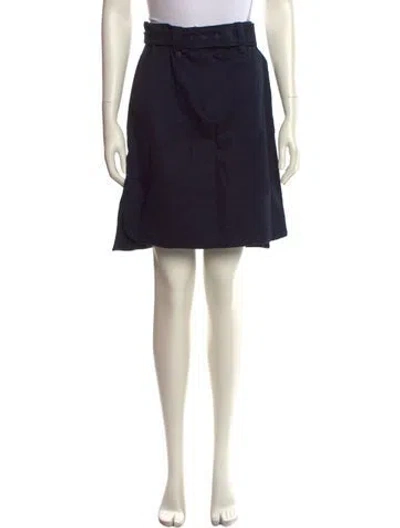 Pre-owned Sportmax Knee-length Skirt In Blue