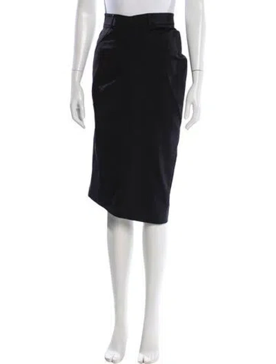 Pre-owned Sportmax Knee-length Skirt In Gray