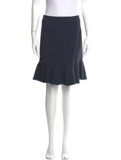 Pre-owned Sportmax Knee-length Skirt W/ Tags In Blue