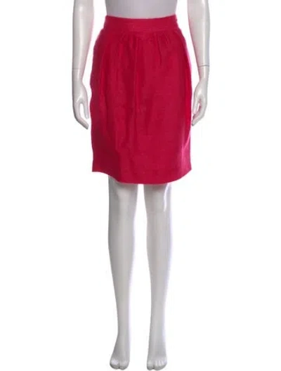 Pre-owned Sportmax Knee-length Skirt W/ Tags In Red