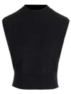 Sportmax Knit Top Knitwear Black In Black