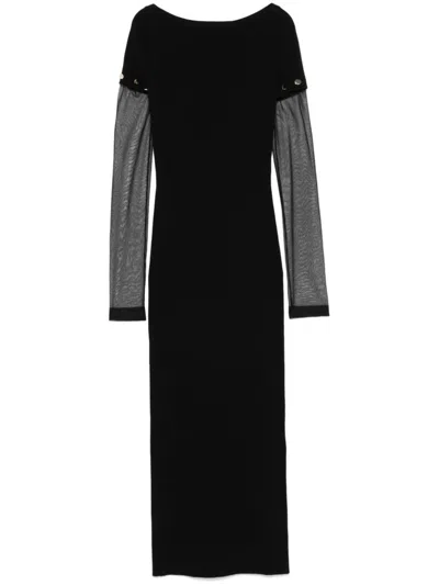 SPORTMAX SPORTMAX KNITTED LONG DRESS