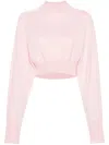 SPORTMAX KNITTED WOOL JUMPER