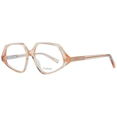 Sportmax Ladies' Spectacle Frame  Sm5011 54072 Gbby2 In Gold
