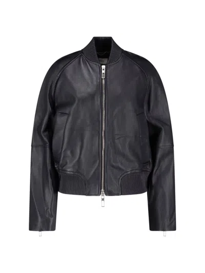 SPORTMAX LAMBSKIN JACKET