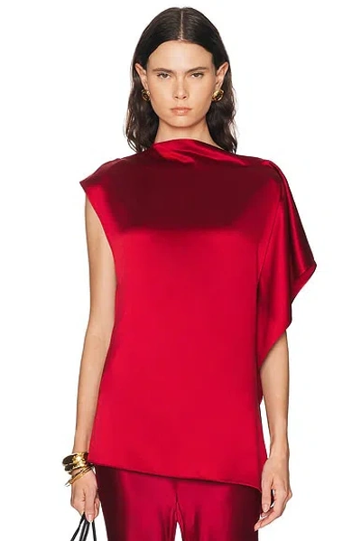 Sportmax Lana Blouse In Burgundy