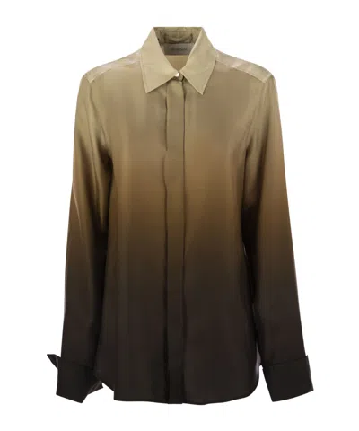 Sportmax Max Mara  Ago - Shirt Dégradé In Brown