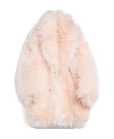 Sportmax Large-profile Coat In Pink