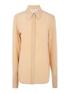 Sportmax Pastel Pink Yen Long-sleeve Shirt In Nude & Neutrals