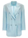 Sportmax Zelig Crinkled-finish Blazer