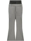 SPORTMAX LINCE TROUSERS IN WOOL WITH DOUBLE CLOSURE