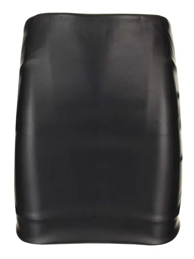 Sportmax Lindsey Gathered Sleeveless Top In Black