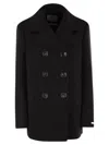 Sportmax Coat In Nero