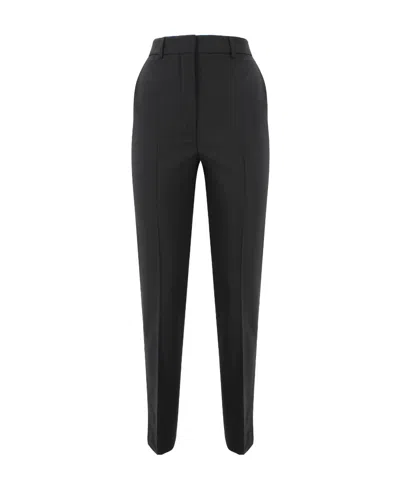 Sportmax Logo Casual Pants In Black