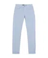 Sportmax Logo Details Jeans In Blue