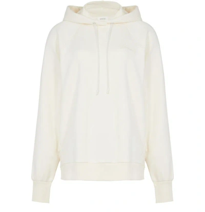 Sportmax Logo Embroidered Long In White