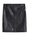 Sportmax Logo Low Waist Skirt In Black