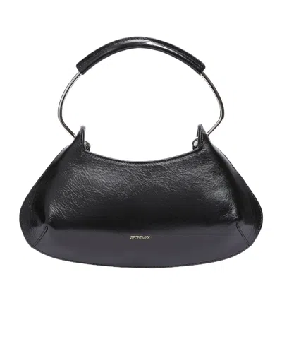 Sportmax Logo Mini Handbag In Black