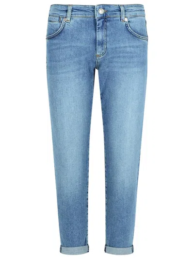 Sportmax 'luchino' Light Blue Denim Jeans